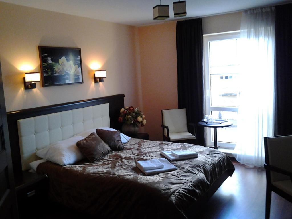 Hotel Skarpa Sejny Zimmer foto